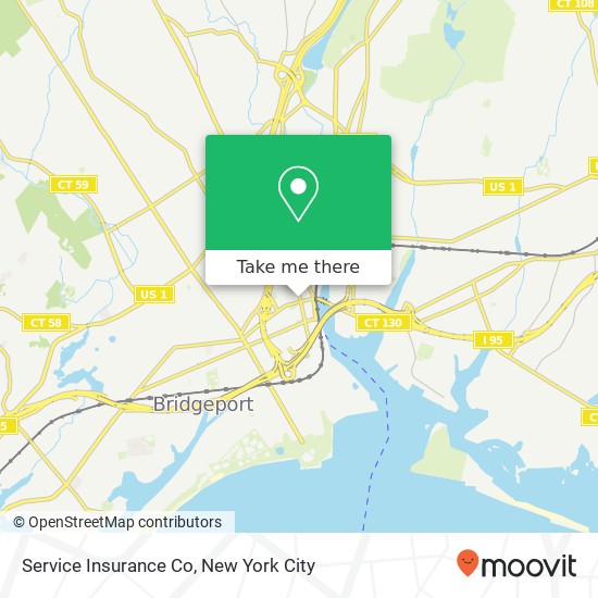 Service Insurance Co map