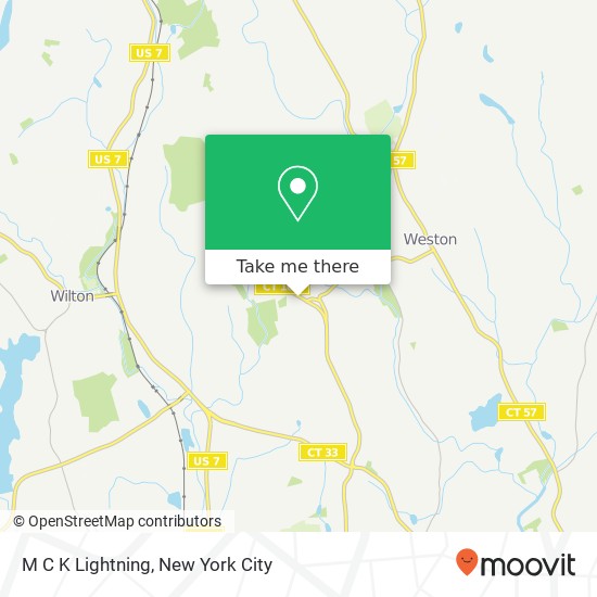Mapa de M C K Lightning