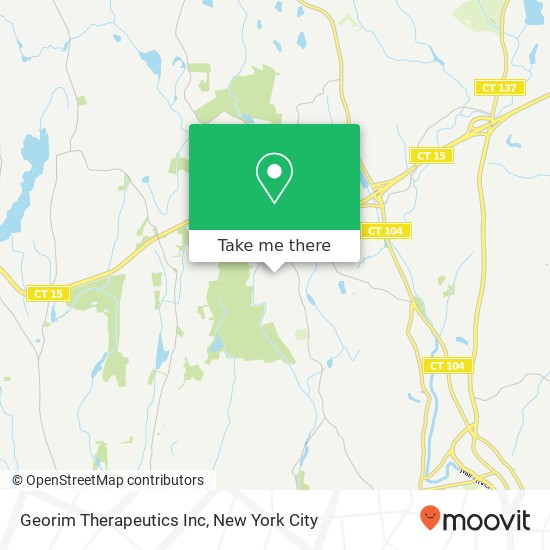 Mapa de Georim Therapeutics Inc