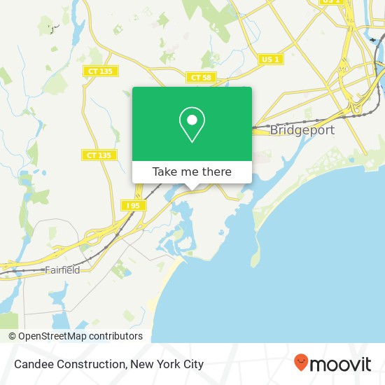 Candee Construction map