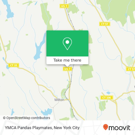 YMCA Pandas Playmates map