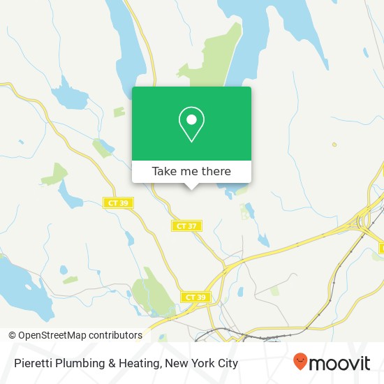 Pieretti Plumbing & Heating map