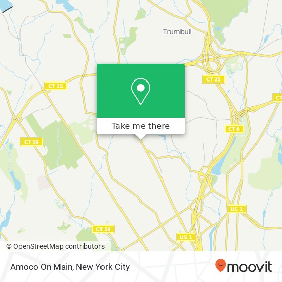Amoco On Main map