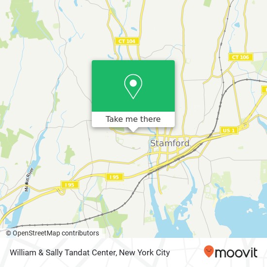 William & Sally Tandat Center map