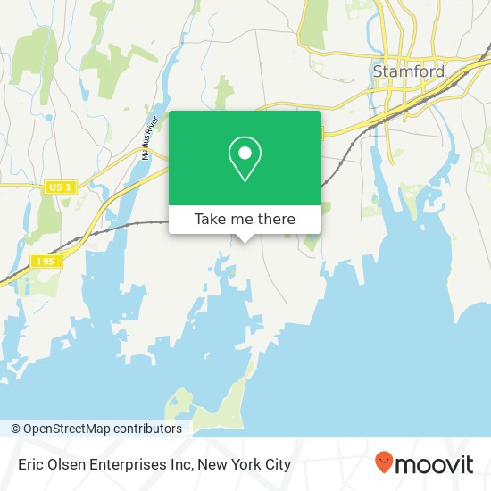 Eric Olsen Enterprises Inc map