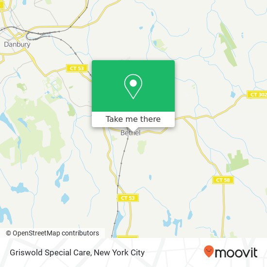 Griswold Special Care map