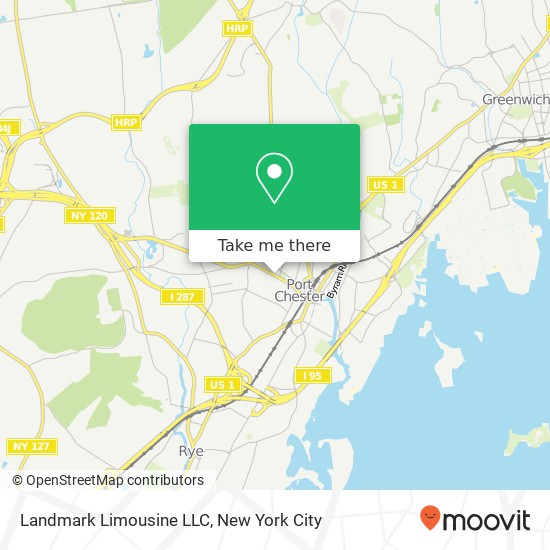 Mapa de Landmark Limousine LLC