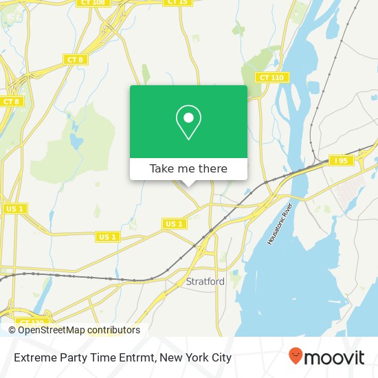 Mapa de Extreme Party Time Entrmt