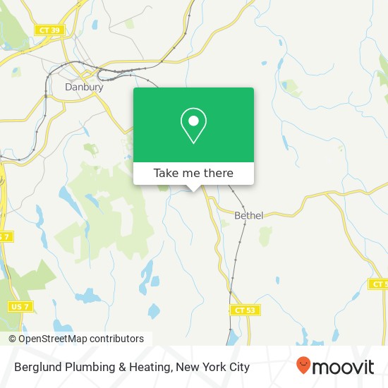 Berglund Plumbing & Heating map