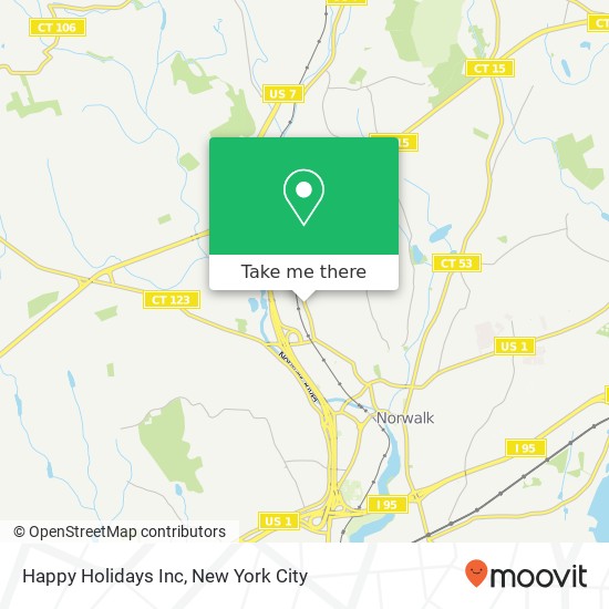 Happy Holidays Inc map