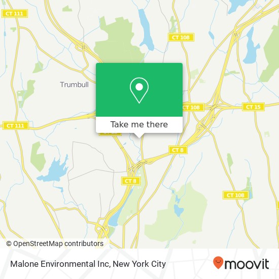 Mapa de Malone Environmental Inc