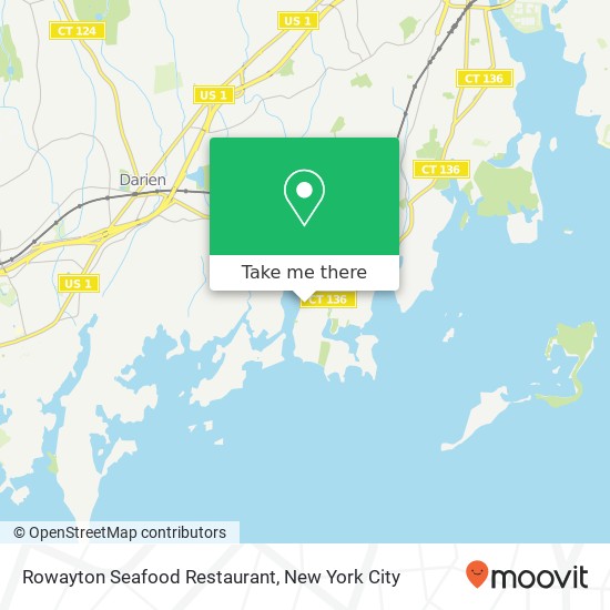 Rowayton Seafood Restaurant map