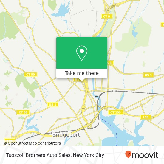 Tuozzoli Brothers Auto Sales map