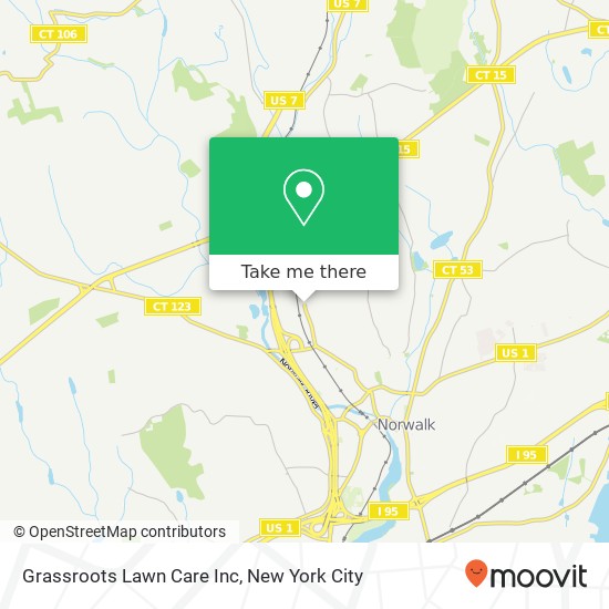 Grassroots Lawn Care Inc map