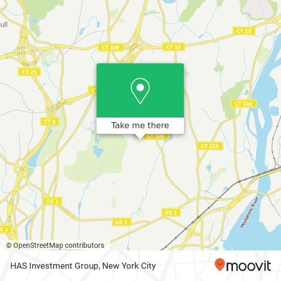 HAS Investment Group map