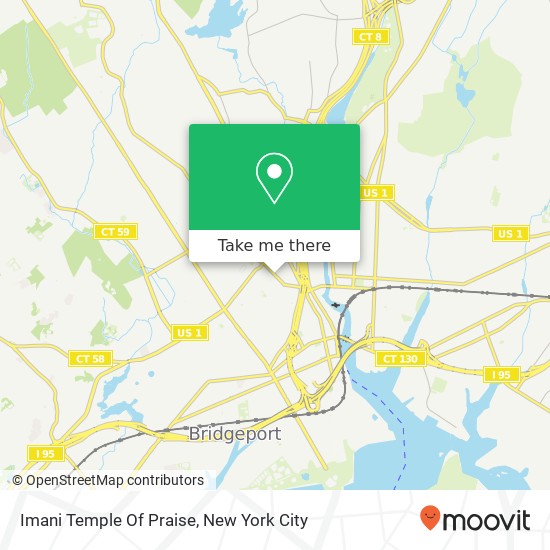 Imani Temple Of Praise map