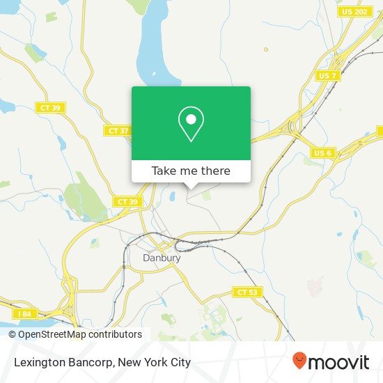 Lexington Bancorp map