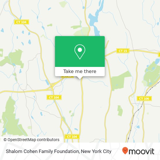 Shalom Cohen Family Foundation map