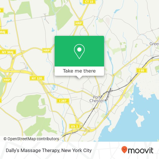 Dally's Massage Therapy map