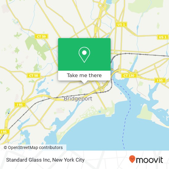 Mapa de Standard Glass Inc