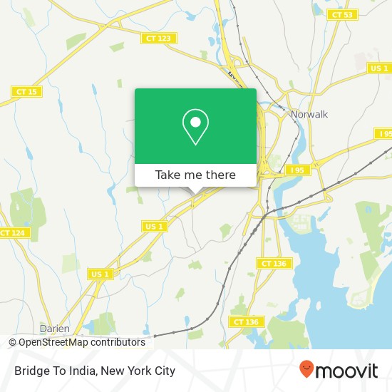 Mapa de Bridge To India