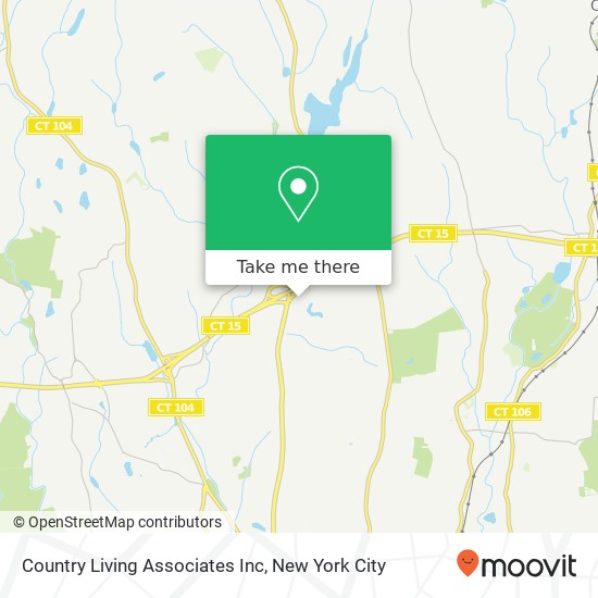 Mapa de Country Living Associates Inc