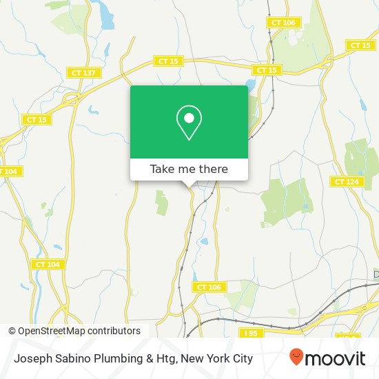 Joseph Sabino Plumbing & Htg map