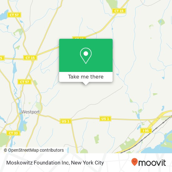 Mapa de Moskowitz Foundation Inc