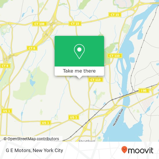 G E Motors map