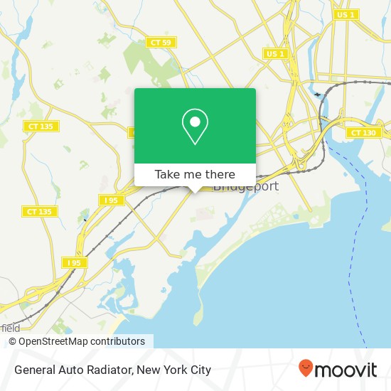 General Auto Radiator map