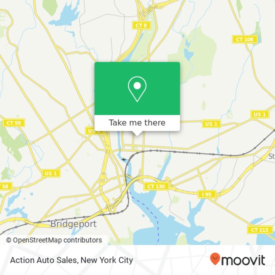 Mapa de Action Auto Sales