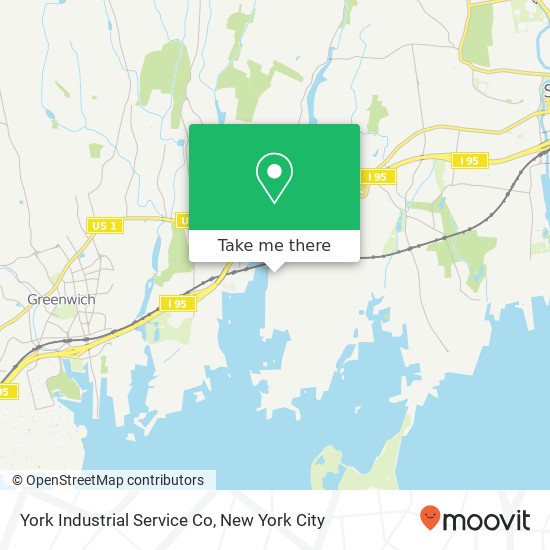 Mapa de York Industrial Service Co