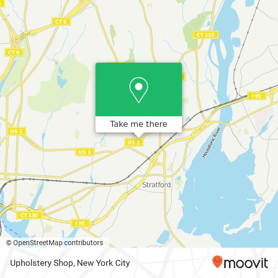 Mapa de Upholstery Shop