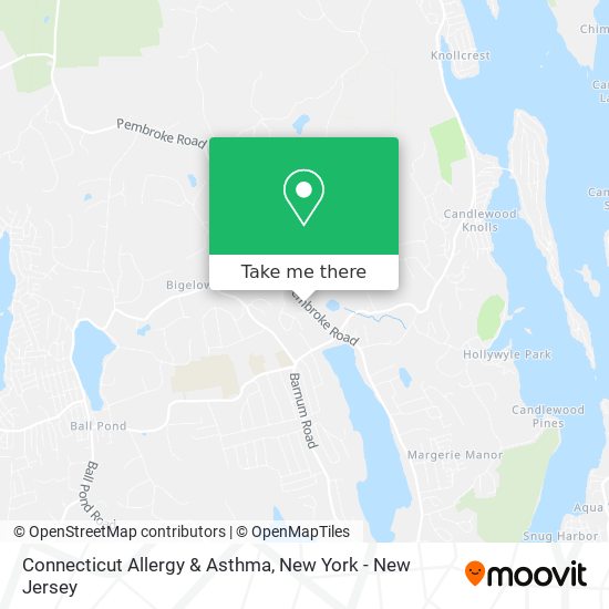 Connecticut Allergy & Asthma map