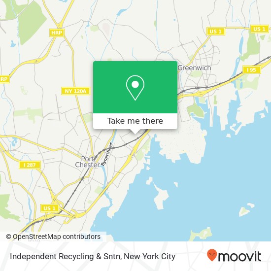 Independent Recycling & Sntn map