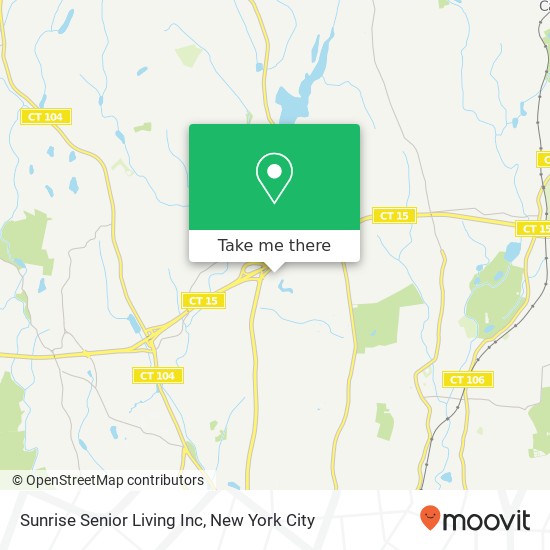 Mapa de Sunrise Senior Living Inc