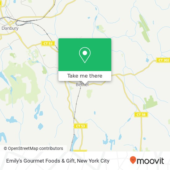 Emily's Gourmet Foods & Gift map