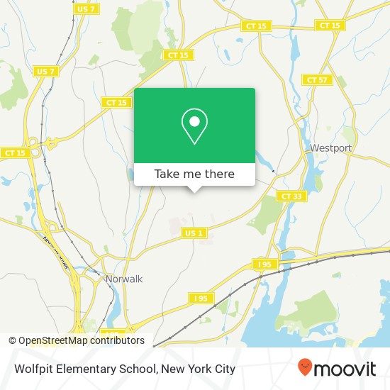 Wolfpit Elementary School map