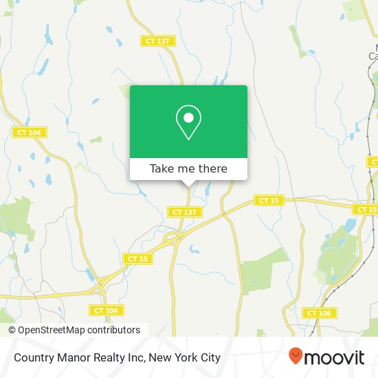 Mapa de Country Manor Realty Inc