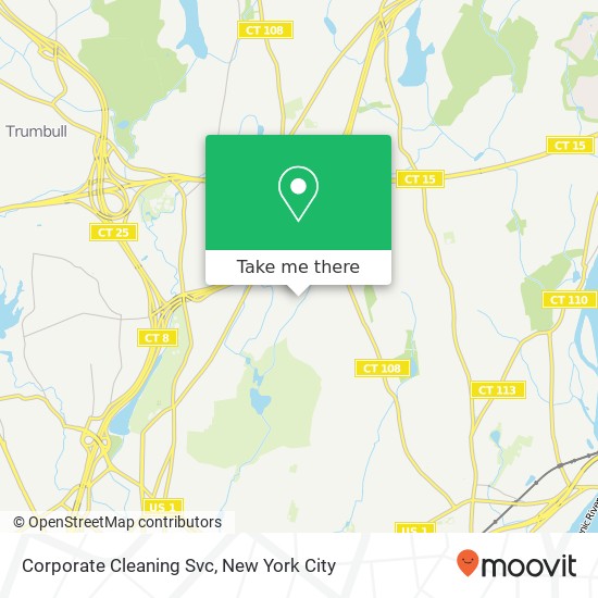 Corporate Cleaning Svc map