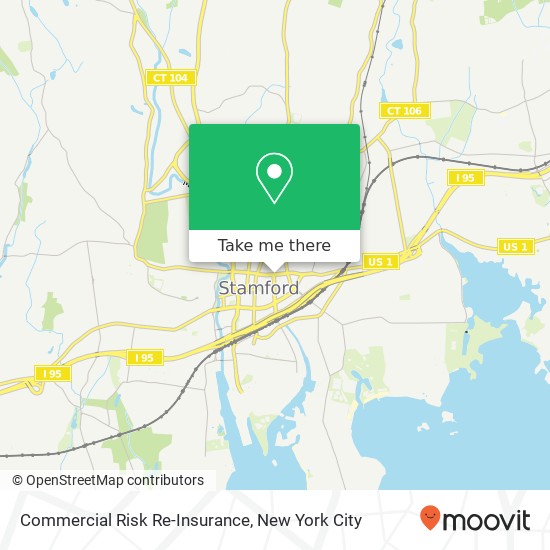 Commercial Risk Re-Insurance map