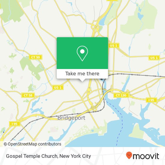 Mapa de Gospel Temple Church