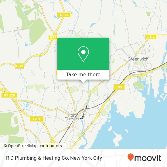 Mapa de R D Plumbing & Heating Co