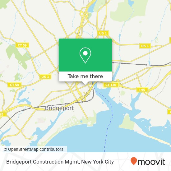 Mapa de Bridgeport Construction Mgmt