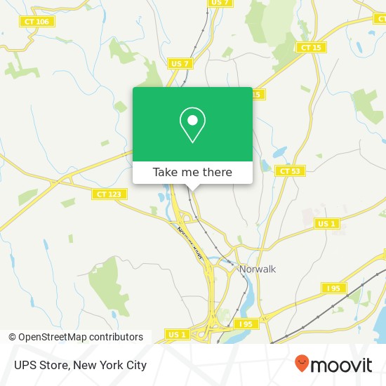 Mapa de UPS Store
