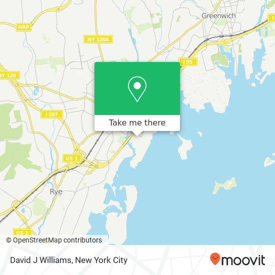 David J Williams map