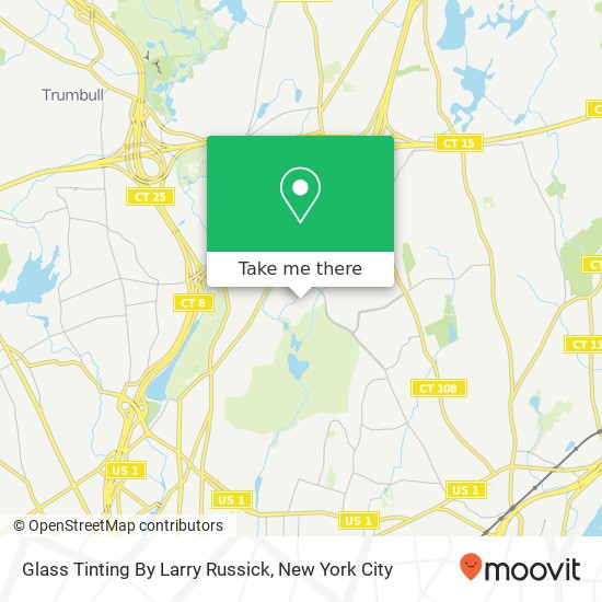 Glass Tinting By Larry Russick map