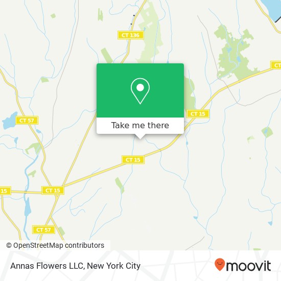 Annas Flowers LLC map