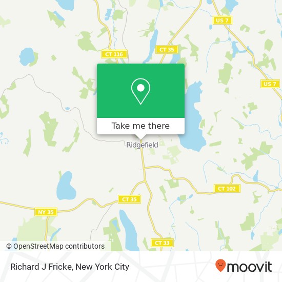 Richard J Fricke map