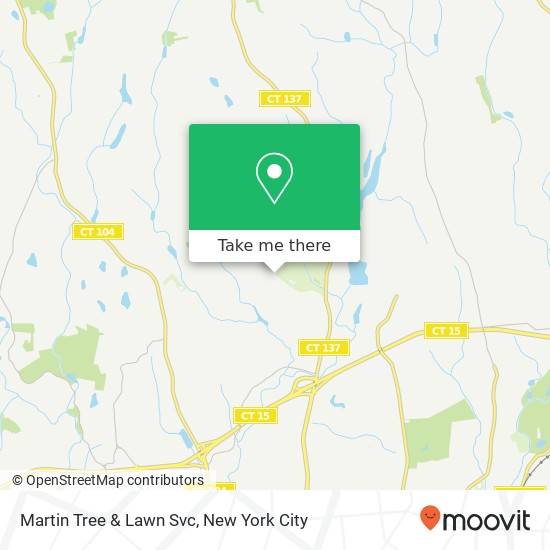 Martin Tree & Lawn Svc map